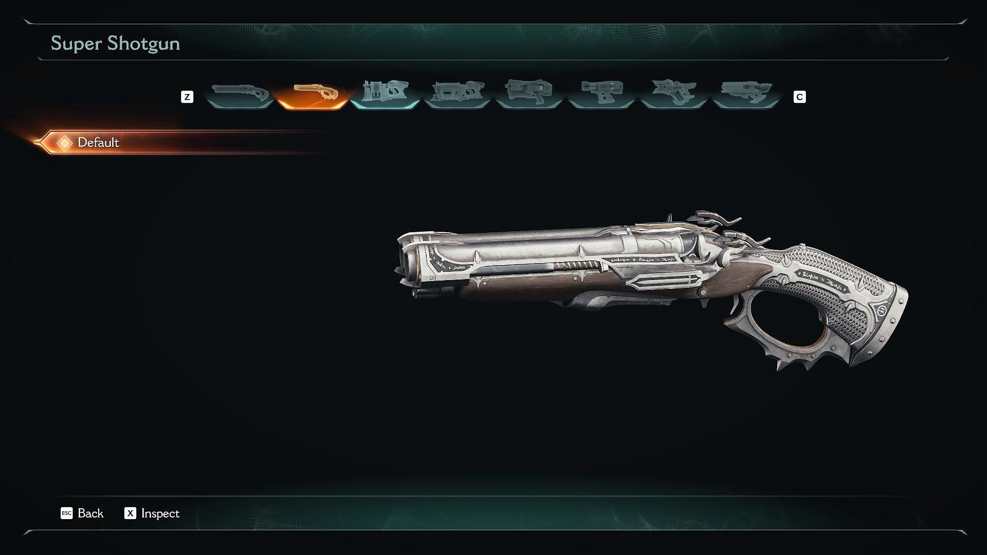The Super Shotgun (Image via Sportskeeda Gaming | Bethesda Softworks)